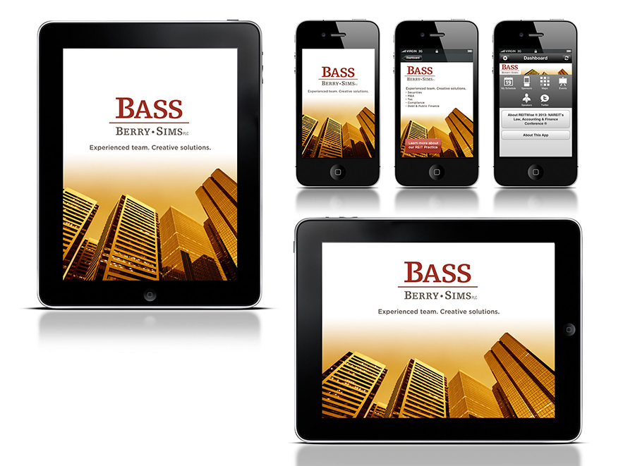 Bass Berry Sims REIT Mobile App Design