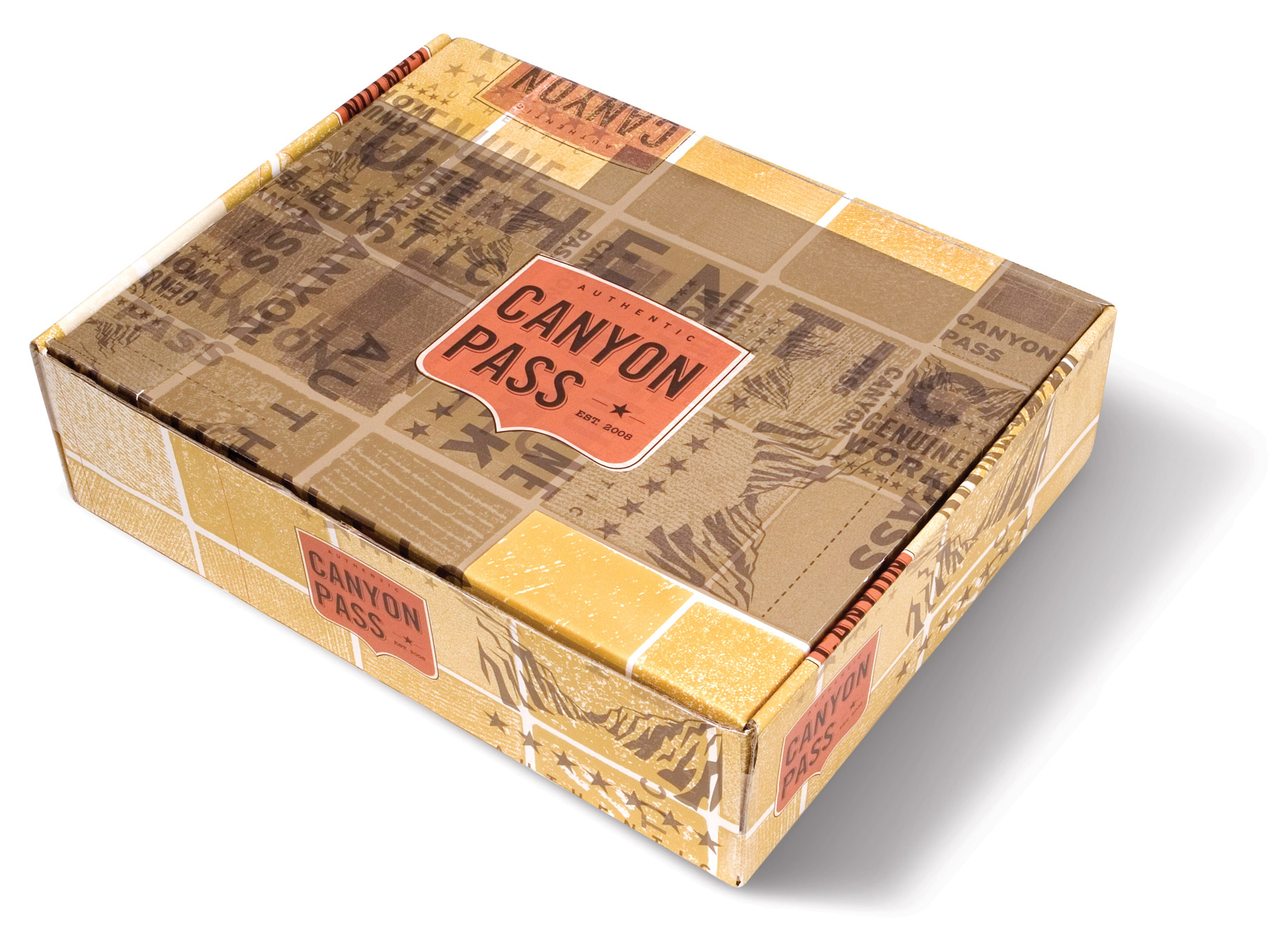 Canyon Pass Boot Box Packaging