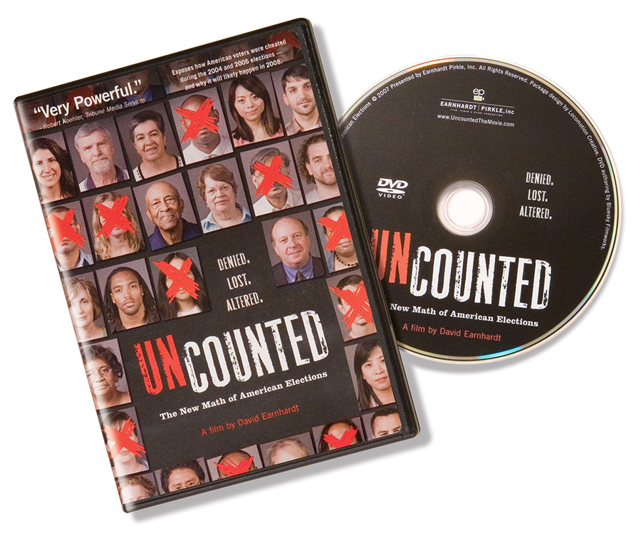 "Uncounted" DVD Packaging