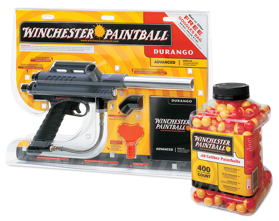 Winchester Paintball Packaging
