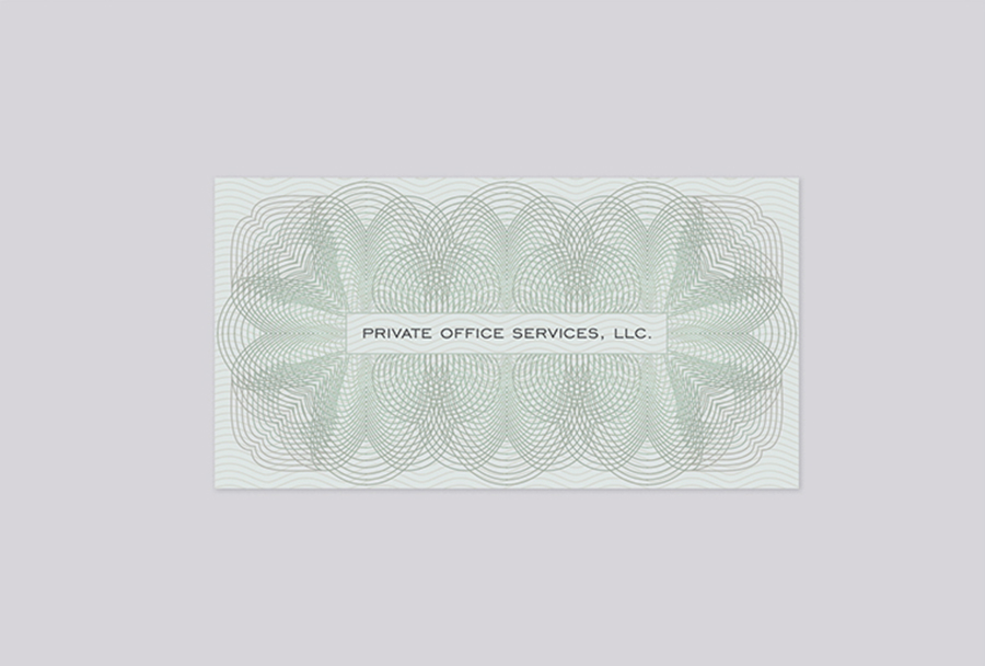 Private Office Direct Mail Envelope