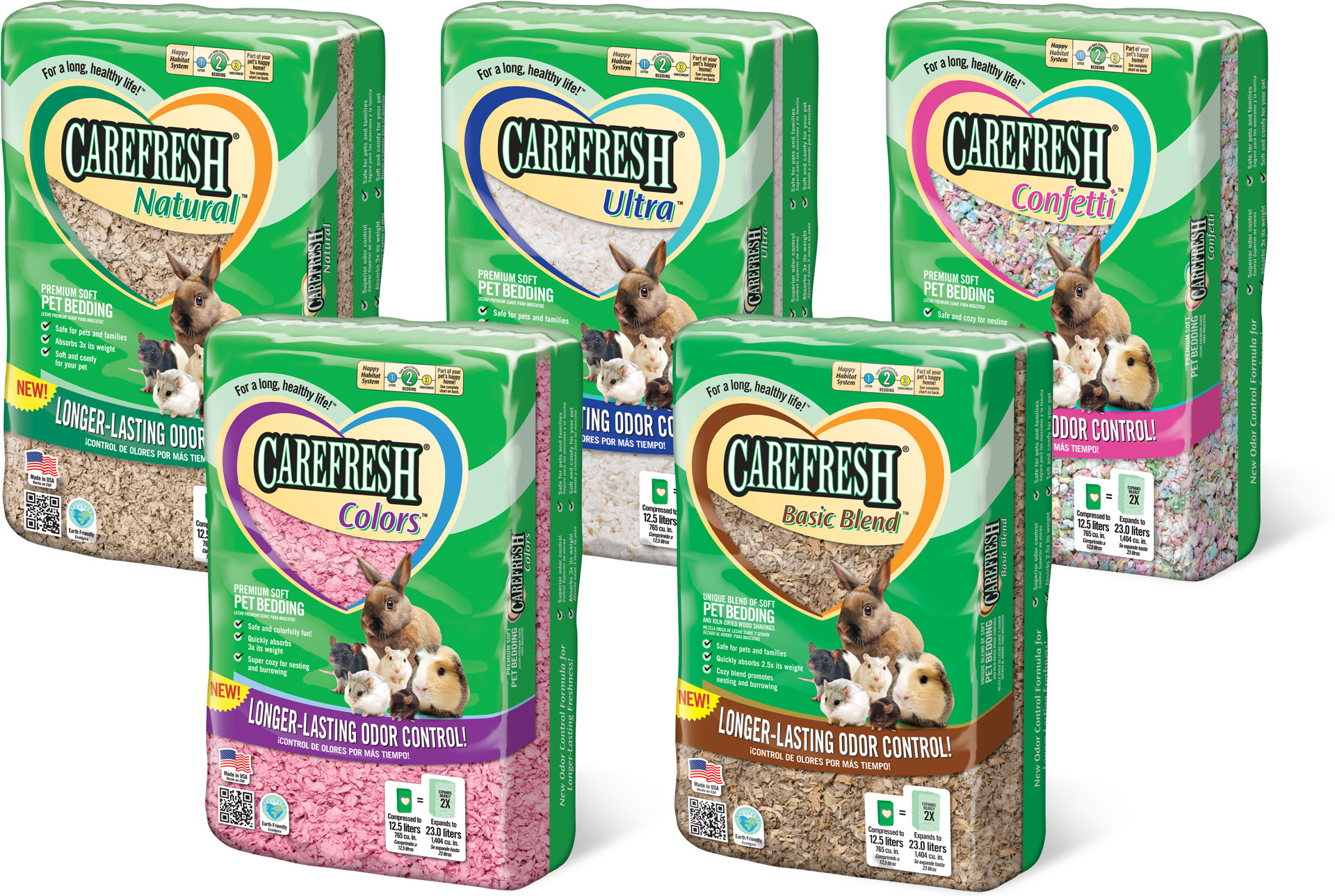 CareFRESH Small Pet Bedding Packaging