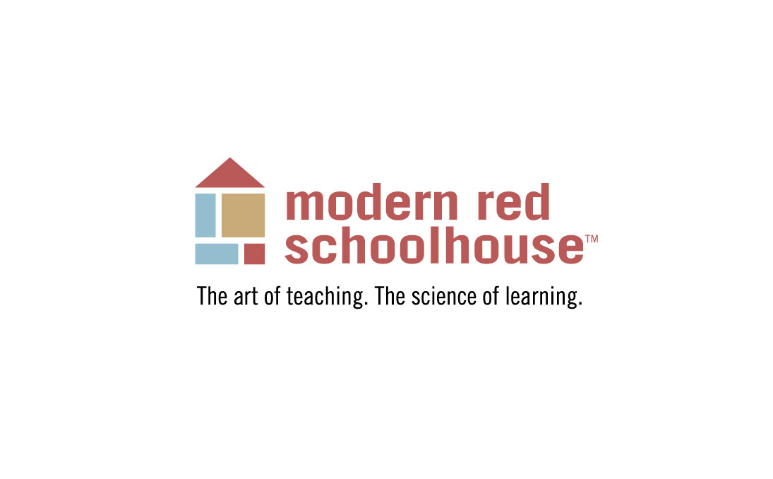 Modern Red Schoolhouse Logo